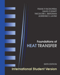 FOUNDATIONS OF HEAT TRANSFER SIXTH EDITION