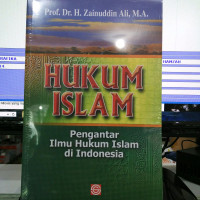 HUKUM ISLAM PENGANTAR HUKUM ISLAM DI INDONESIA