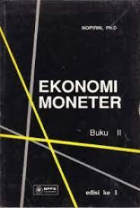 EKONOMI MONETER BUKU II EDISI KE 1