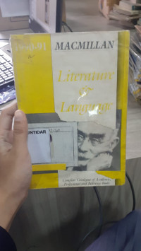 LITERATURE AND LANGUAGE